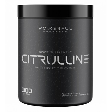 Цитруллин для спорта Powerful Progress Citrulline 300 g /120 servings/ Mango
