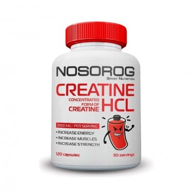 Креатин комплекс Nosorog Nutrition Creatine HCL 120 Caps