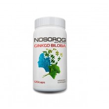 Гинкго Билоба для спорта Nosorog Nutrition Ginkgo Biloba 120 Caps