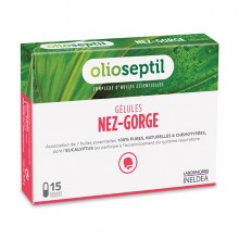Комплекс для профилактики дыхательной системы OLIOSEPTIL NEZ-GORGE 15 Caps