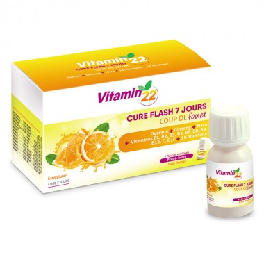 Витамин C VITAMIN'22 CURE FLASH 7 JOURS 7 х 30 ml