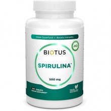 Спирулина Biotus Spirulina 500 mg 200 Tabs