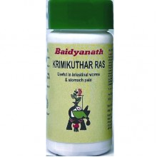 Антипаразитарный препарат Baidyanath Krimikuthar Ras 80 Tabs