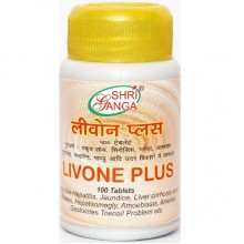 Комплекс для профилактики работы печени Shri Ganga Livone Plus 100 Tabs