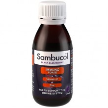 Бузина Sambucol Black Elderberry Immuno Forte 120 ml /12 servings/