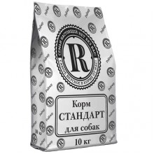 Ройчер Стандарт Корма для взрослых собак. Куриное мясо, куриная печень гидролизованная. (10кг)