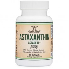 Астаксантин Double Wood Astaxanthin 12 mg 60 Softgels