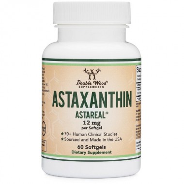 Астаксантин Double Wood Astaxanthin 12 mg 60 Softgels