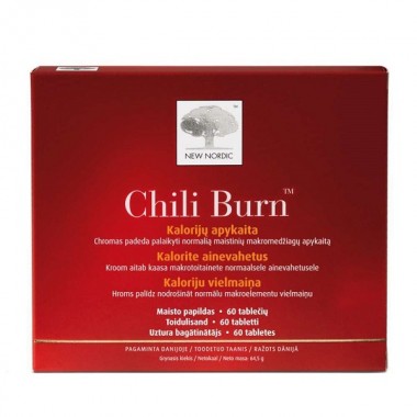 Комплекс для снижения веса New Nordic Chili Burn 60 Tabs Комплекс для снижения веса New Nordic Chili Burn 60 Tabs