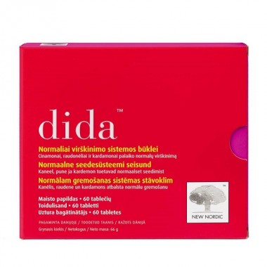 Противогрибковый препарат New Nordic Dida 60 Tabs Противогрибковый препарат New Nordic Dida 60 Tabs