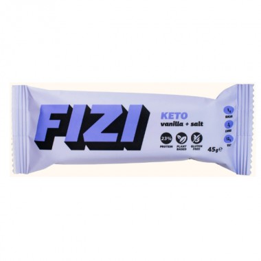 Протеиновый батончик Fizi Keto Protein Bar 45 g Vanilla Salt Протеиновый батончик Fizi Keto Protein Bar 45 g Vanilla Salt