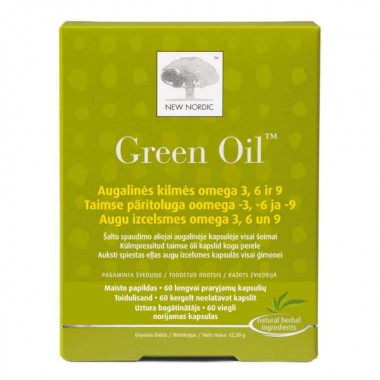 Омега 3-6-9 New Nordic Green Oil 60 Caps