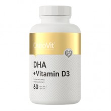 Омега 3 OstroVit DHA + Vitamin D3 60 Caps