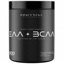 Аминокомплекс для спорта Powerful Progress EAA + BCAA 500 g /50 servings/ Apple
