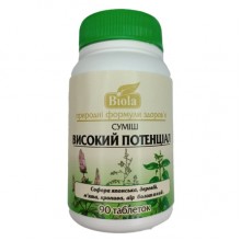 Смесь экстрактов Biola Высокий потенциал 90 таблеток