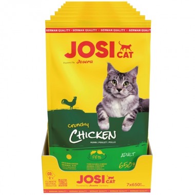  JosiCat Crunchy Chicken 7x650 g
