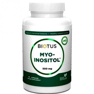 Инозитол Biotus Myo-Inositol 120 Caps BIO-531316 Инозитол Biotus Myo-Inositol 120 Caps BIO-531316