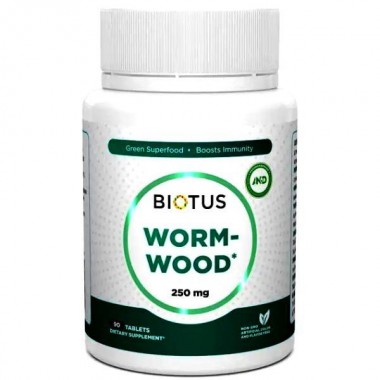 Полынь Biotus Wormwood 250 mg 90 Tabs BIO-531248