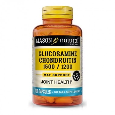 Препарат для суставов и связок Mason Natural Glucosamine Chondroitin 100 Caps