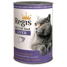 Regis Влажный корм для кошек с печенью, 415г