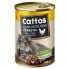  Cattos для кошек влажный корм с курятиной, 415 г