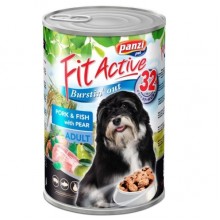 FitActive Корм ​​для собак 1,240кг Свинина и Рыба