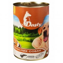Dasty консерва для собак 1,240кг курятина