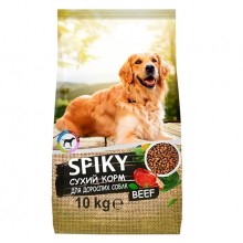 Spiky сухой корм для собак со вкусом говядины 10 кг Spiky сухой корм для собак со вкусом говядины 10 кг