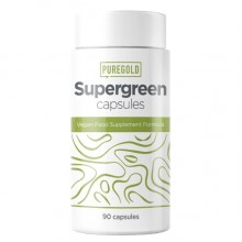 Антиоксиданты для спорта Pure Gold Protein Super Green 90 Caps