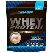 Протеин Willmax Whey Protein 65 1000 g /25 servings/ Latte Macchiato Протеин Willmax Whey Protein 65 1000 g /25 servings/ Latte Macchiato