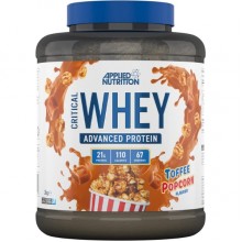 Протеин Applied Nutrition Critical Whey 2000 g /67 servings/ Toffee Popcorn Протеин Applied Nutrition Critical Whey 2000 g /67 servings/ Toffee Popcorn