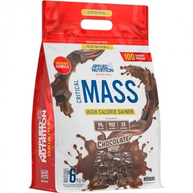 Гейнер Applied Nutrition Original Critical Mass 6000 g /25 servings/ Chocolate