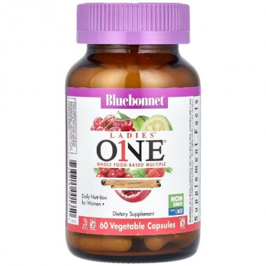 Витаминно-минеральный комплекс для женщин Bluebonnet Nutrition Ladies ONE 60 Veg Caps