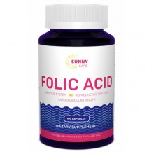 Фолиевая кислота Sunny Caps Folic Acid 400 mcg 100 Caps
