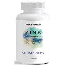 Микроэлемент Цинк Bionic Formula Zink (Citrate) 50 mg 200 Caps