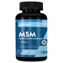 Хондропротектор (для спорта) GARO Nutrition MSM + Vitamin C 120 Caps