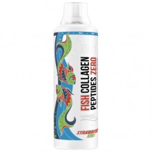 Хондропротектор (для спорта) MST Nutrition Fish Collagen Peptides Zero 500 ml /20 servings/ Strawberry Kiwi