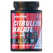 Цитруллин для спорта Vansiton Citrulline Malate 300 g /100 servings/ Berries