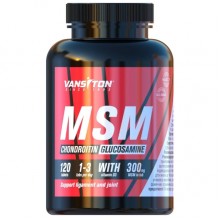 Хондропротектор (для спорта) Vansiton MSM Chondroitin Glucosamine 120 Tabs