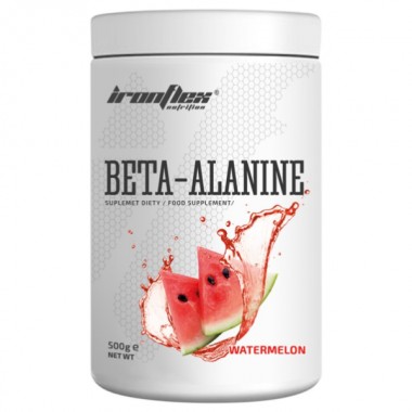 Бета-аланин для спорта IronFlex Beta-Alanine 500 g /200 servings/ Watermelon Бета-аланин для спорта IronFlex Beta-Alanine 500 g /200 servings/ Watermelon