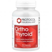 Комплекс для профилактики щитовидной железы Protocol for Life Balance Ortho Thyroid 90 Veg Caps