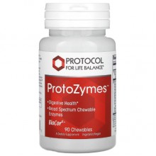 Пищеварительные ферменты Protocol for Life Balance ProtoZymes 90 Chewables