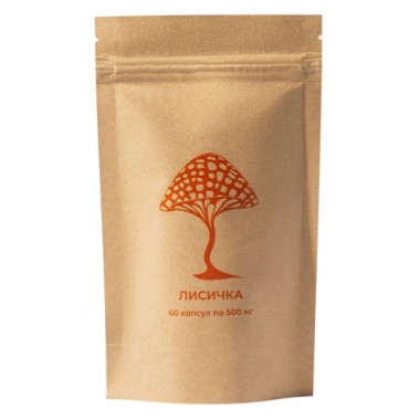 Грибной комплекс Дедушка Мухомор Лисички 500 мг 60 капсул