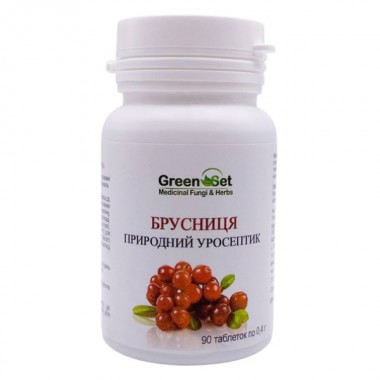 Урологический препарат GreenSet Брусника - природный уросептик 90 таблеток