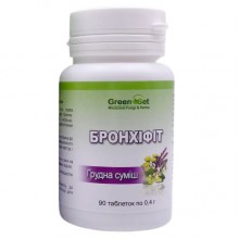 Комплекс для профилактики дыхательной системы GreenSet Бронхифит - Грудная смесь 90 таблеток Комплекс для профилактики дыхательной системы GreenSet Бронхифит - Грудная смесь 90 таблеток