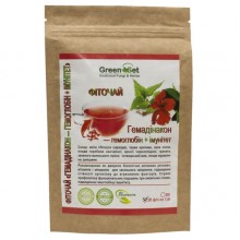 Заменитель питания GreenSet Фиточай Гемадинакон - Гемоглобин+Иммунитет 1,5 г х 20 пакетиков Заменитель питания GreenSet Фиточай Гемадинакон - Гемоглобин+Иммунитет 1,5 г х 20 пакетиков