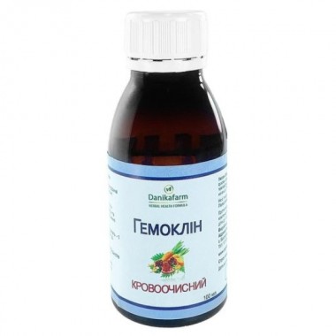 Смесь экстрактов DanikaFarm БАЖ Гемоклин Кровоочистительный 100 мл