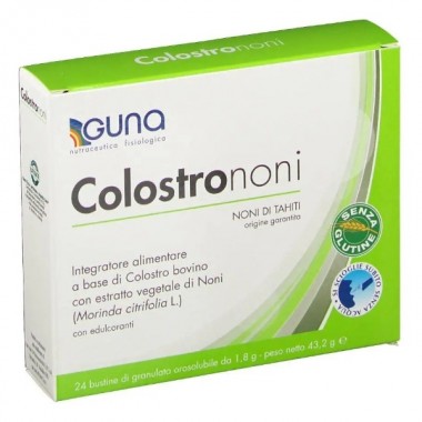 Экстракты для повышения иммунитета Guna Colostro Noni 1,8 g 24 sachet