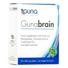 Комплекс для профилактики работы головного мозга Guna Gunabrain 30 Tabs