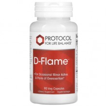 Смесь экстрактов Protocol for Life Balance D-Flame 90 Veg Caps